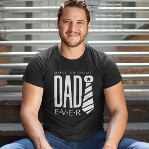 Dunkelster Phantastischer Vater je Vatertag mit Kr T-Shirt