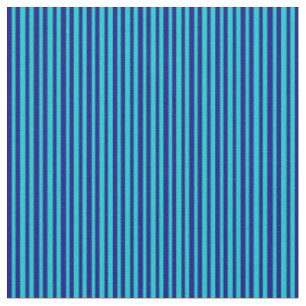 Dunkeltürkis und blau gefärbte Streifen Stoff