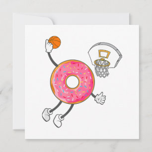 Dunking Donut Hole Food Champ Dankeskarte