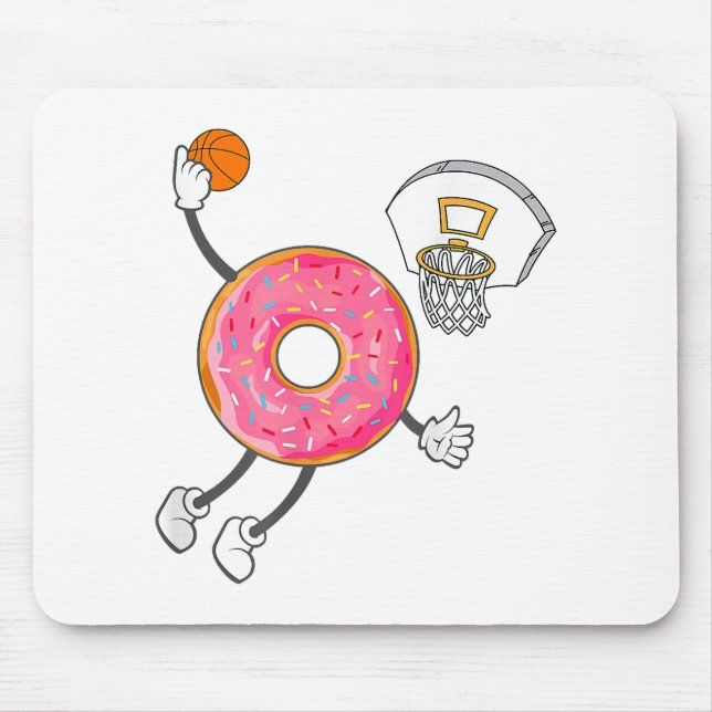 Dunking Donut Hole Food Champ Mousepad (Vorne)