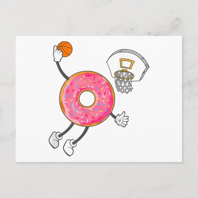 Dunking Donut Hole Food Champ Postkarte (Vorderseite)