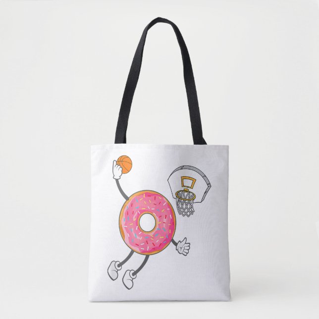 Dunking Donut Hole Food Champ Tasche (Vorderseite)