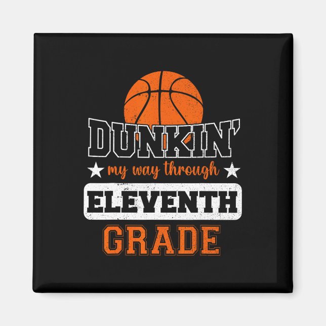 Dunking Mein Weg durch die 11. Klasse Bysketbyll B Magnet (Vorne)