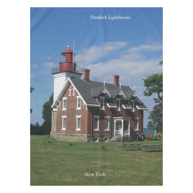 Dunkirk Lighthouse Tischtuch Tischdecke (Vorderseite)