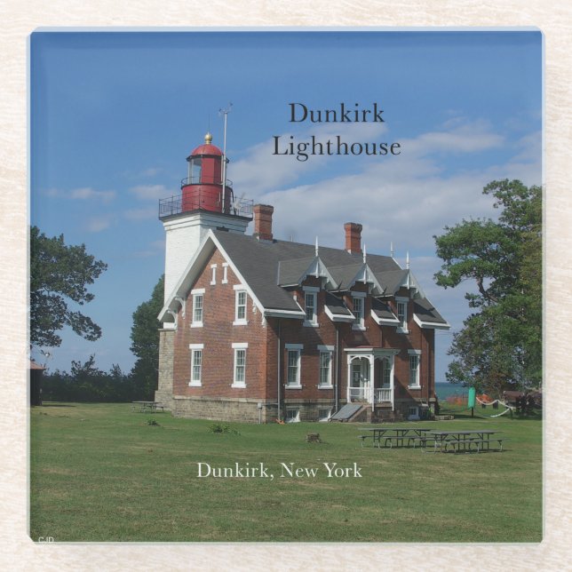 Dunkirk Lighthouse Untersetzer (Vorderseite)