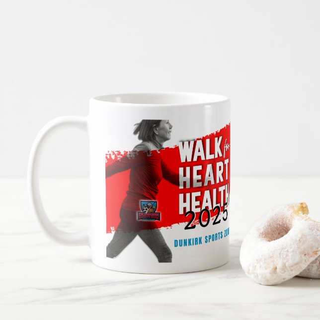 Dunkirk Sportzone HerzHero Tasse (Mit Donut)
