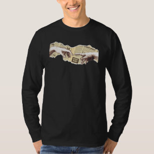 Dunkle Akademie ästhetische Schöpfung von Adam dur T-Shirt
