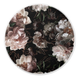 Dunkle Akademie Blumendesign Keramikknauf