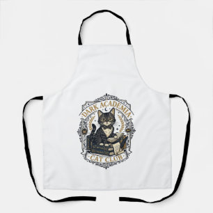 Dunkle Akademie-Katze Vater-Geschenkidee - Dunkle  Schürze