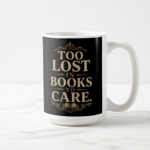 Dunkle Akademie Vintage-Leser Bücherliebhaber Kaffeetasse