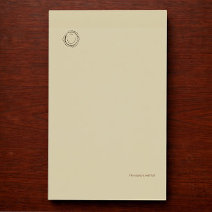 Dunkle Akademie-Wachs-Siegel – Minimalistische Vin Post-it Klebezettel