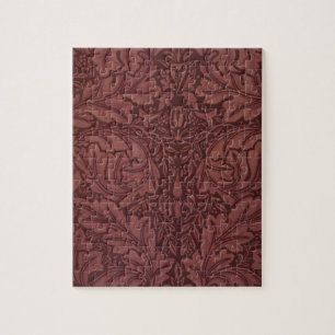 Dunkle Akanthusblätter (von William Morris)