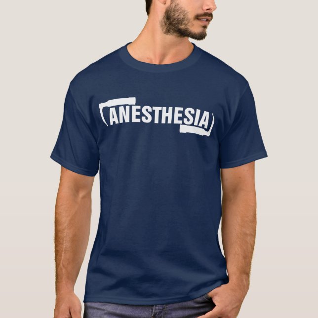 Dunkle Anästhesie T-Shirt (Vorderseite)