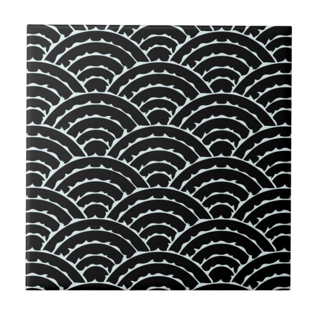 Dunkle Arches Tile Fliese (Vorderseite)