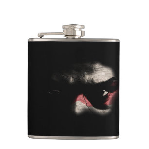 Dunkle Augen Flachmann