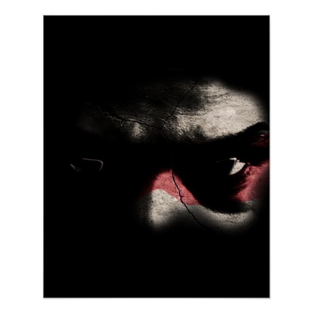 Dunkle Augen Poster (Vorderseite)