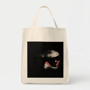 Dunkle Augen Tragetasche