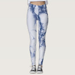 Dunkle blaue Marmortextur Leggings<br><div class="desc">Leggings. Vorgestellt in einem dunkelblauen Marmordesign. ⭐ 99% meiner Designs in meinem Geschäft sind in Schichten gemacht. Damit können Sie die Größe und den Text der Grafik und des Textes so anpassen, dass sie perfekt zu jedem Produkt passen. ⭐ (Bitte vergewissern Sie sich vor der Bestellung, dass Sie die Größe...</div>