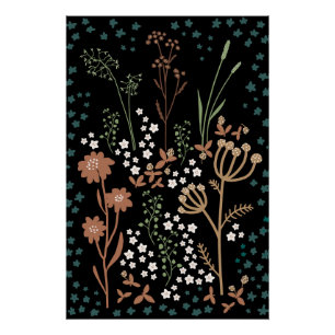 Dunkle Blume Poster