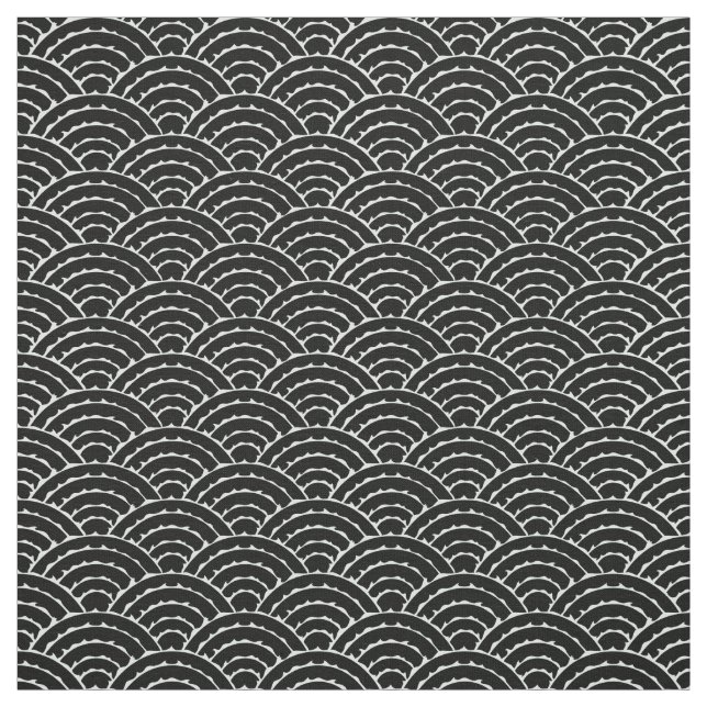 Dunkle Bögen Stoff (Muster)