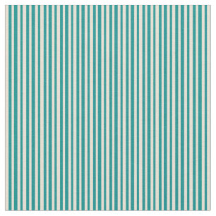 Dunkle Cyan- und Bisque-farbene Linien Stoff
