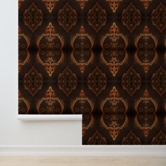 Dunkle Deco Tapete