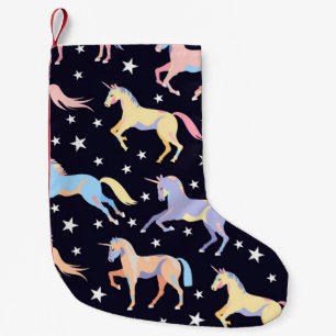 Dunkle Einhornfantasie: Magisch Nahtlos. Kleiner Weihnachtsstrumpf