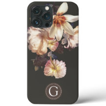 Dunkle Elegance Personalisiertes Monogramm