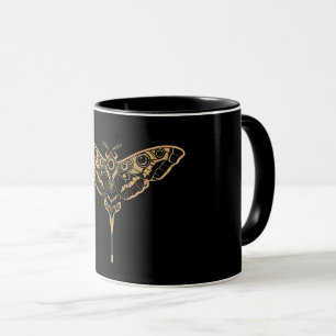 Dunkle Eleganz Noir & Gold Tasse