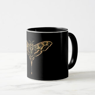 Dunkle Eleganz Noir & Gold Tasse