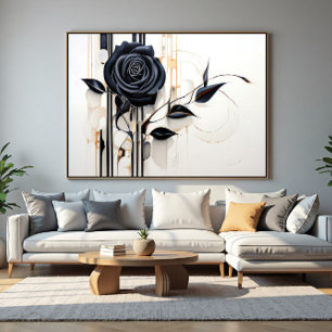 Dunkle Eleganz Poster