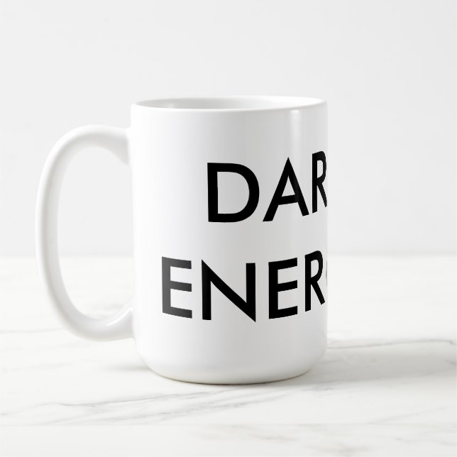 Dunkle Energie-Tasse, 15oz. Kaffeetasse (Links)