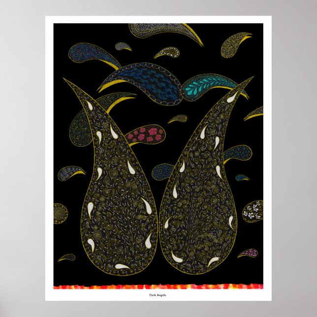 Dunkle Engel - Print Poster (Vorne)