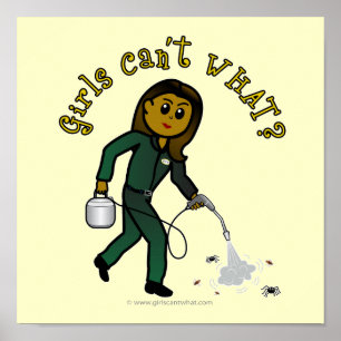 Dunkle Exterminator-Girl Poster