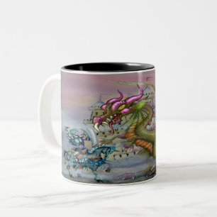 Dunkle Fantasie Art Two-Tone-Kaffee-Tasse Zweifarbige Tasse