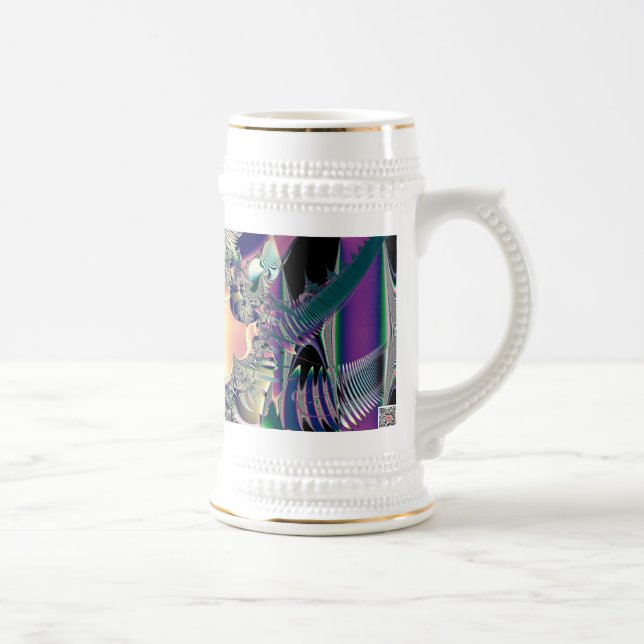 Dunkle Fantasie Bierglas (Rechts)