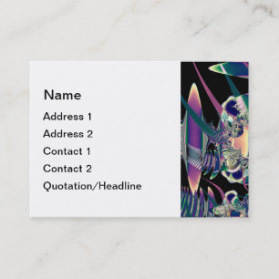 Dunkle Fantasie Visitenkarte