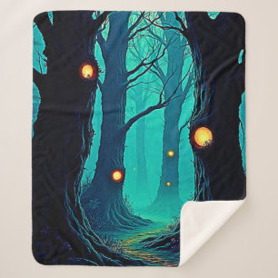Dunkle Fantasy Forest Mystery Sherpadecke