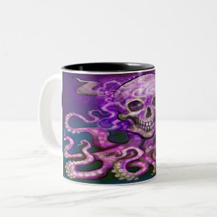Dunkle Fantasy-Kunst Zweifarben-Kaffeetasse Zweifarbige Tasse
