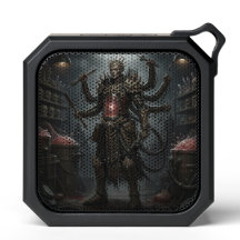 DUNKLE FANTASY-TOTENKOPF-GOTHIC-LAUTSPRECHER