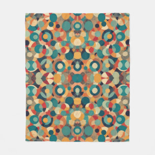 Dunkle Farben zeitgemäßes Design Fleecedecke