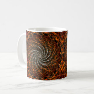 Dunkle Feather Sphere Kaffeetasse