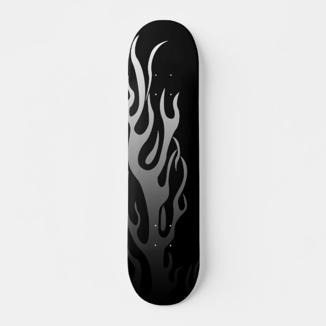 dunkle Flamme Skateboard (Vorne)
