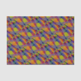 Dunkle Geometrie - Gewebepapier Seidenpapier