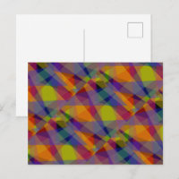 Dunkle Geometrie - Postkarte