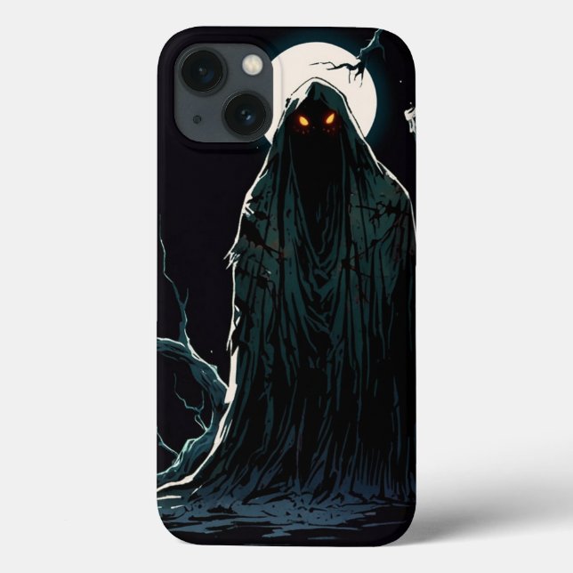 Dunkle Ghorst und Vollmond Case-Mate iPhone Hülle (Rückseite)