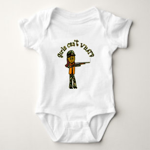 Dunkle Girl-Jagd Baby Strampler