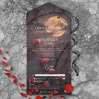 Dunkle Gothic Vollmond & Rote Rosen Kein Abendesse