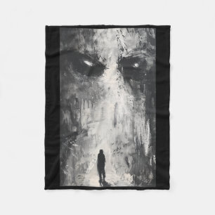Dunkle Gotische Dämonenweg Horror Art Evil Grunge Fleecedecke