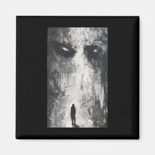 Dunkle Gotische Dämonenweg Horror Art Evil Grunge Magnet